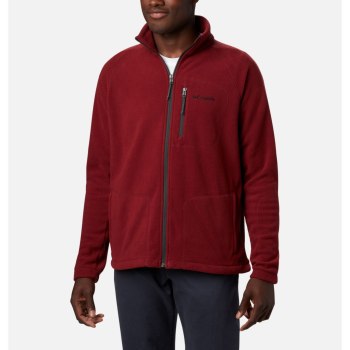 Columbia Fast Trek II Full Zip Fleece, Chamarras Rojos Para Hombre | 728536-SRU